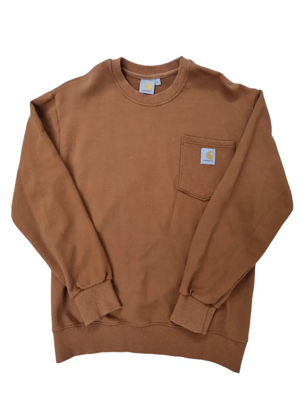 칼하트(CARHARTT) 겨자색 포켓 맨투맨 XL